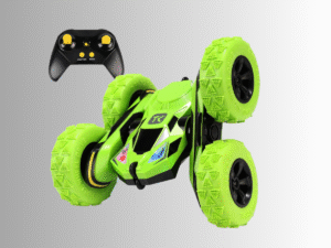 Threeking RC Stunt Cars Remote Control Car Double-Sided Driving 360-degree Flips Rotating Car